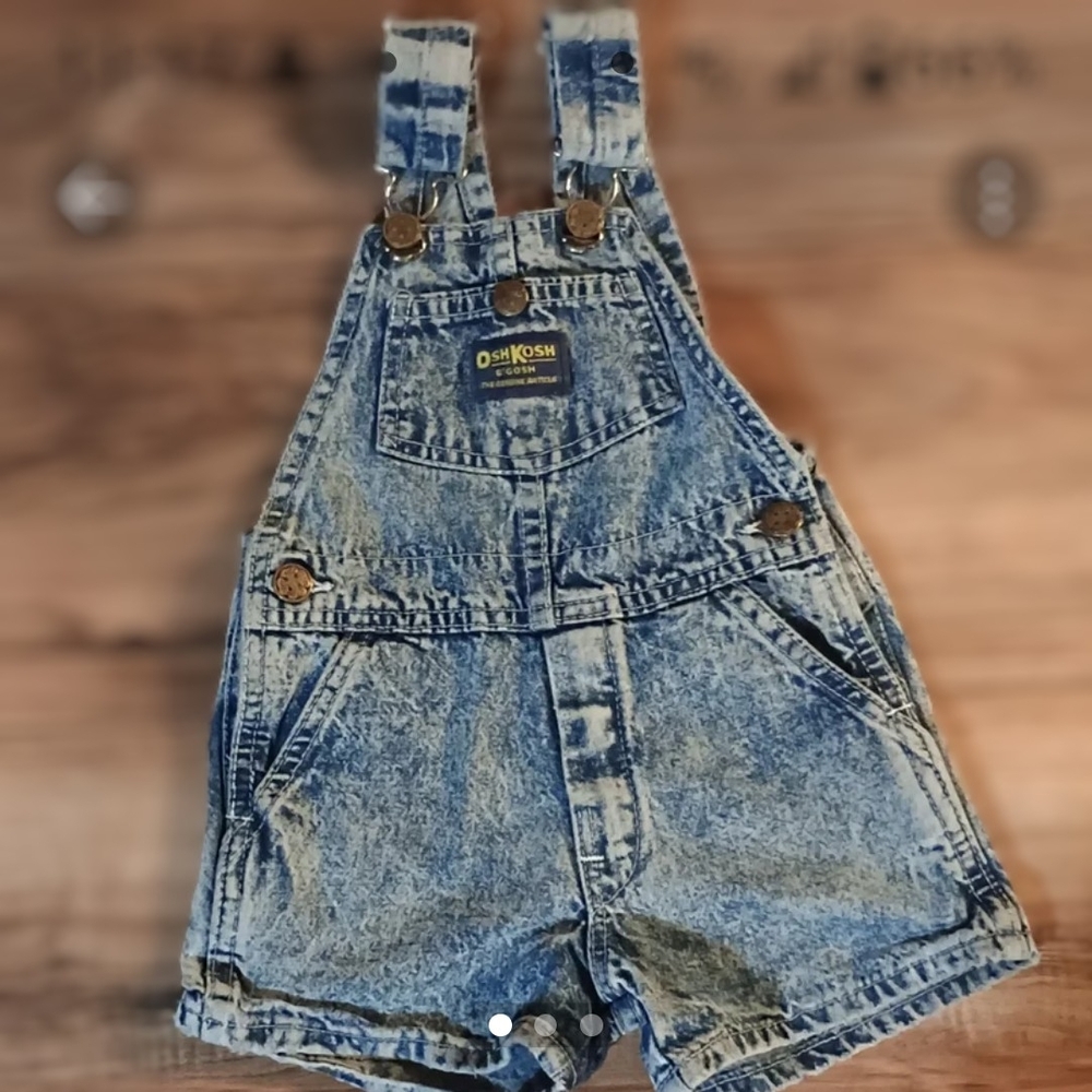 OshKosh B'gosh Blue Denim Kids Overalls